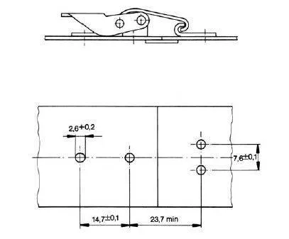 Camloc latches V934L