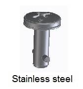 V5S35-*BP - Phillips cross recess head stud - stainless steel